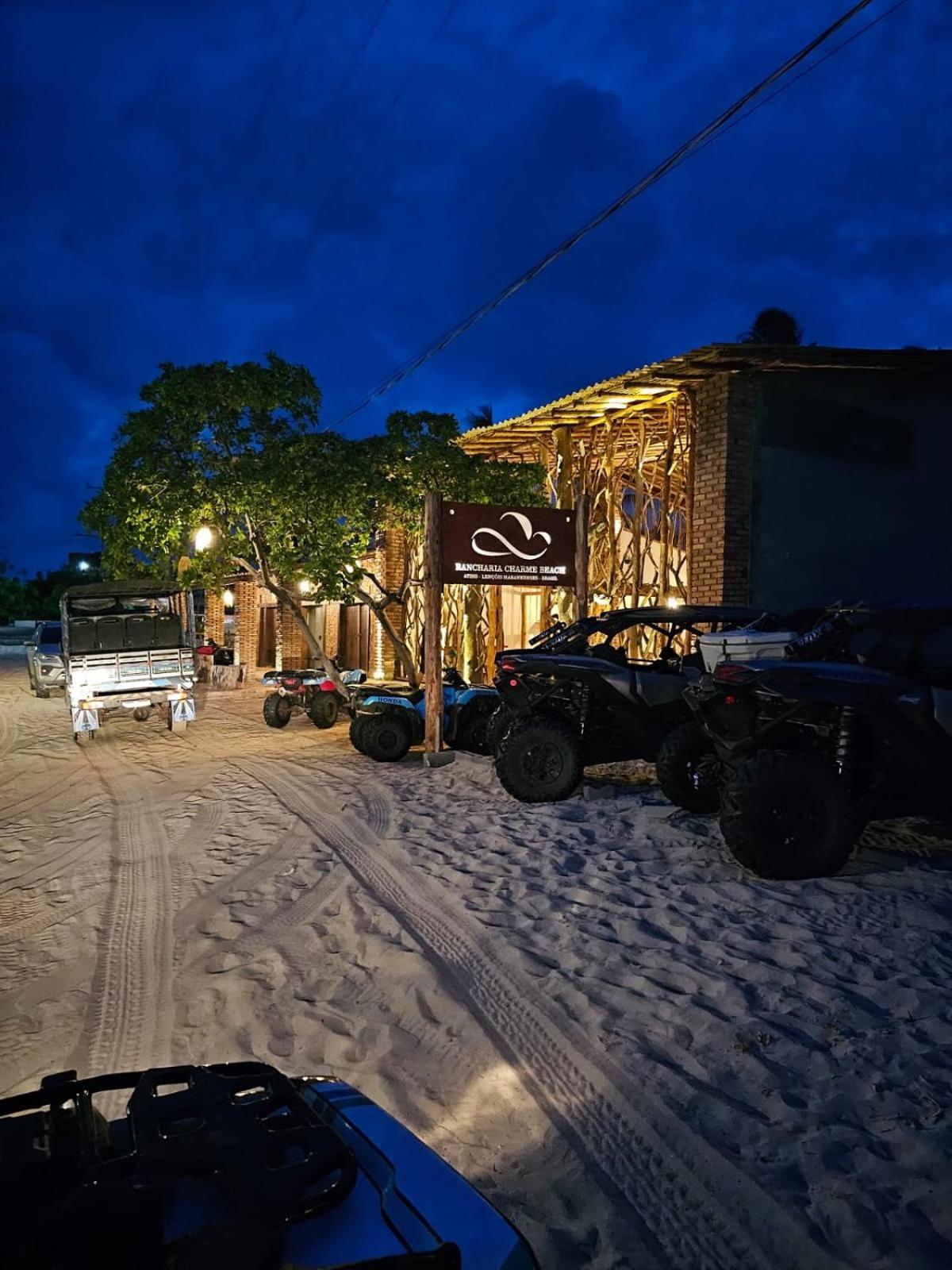 Rancharia Charme Beach Atins Bagian luar foto
