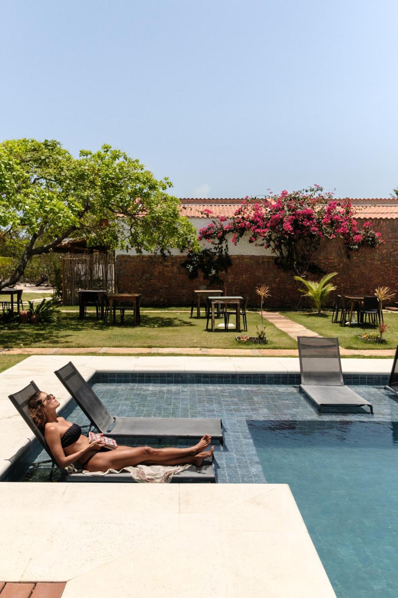 Rancharia Charme Beach Atins Bagian luar foto