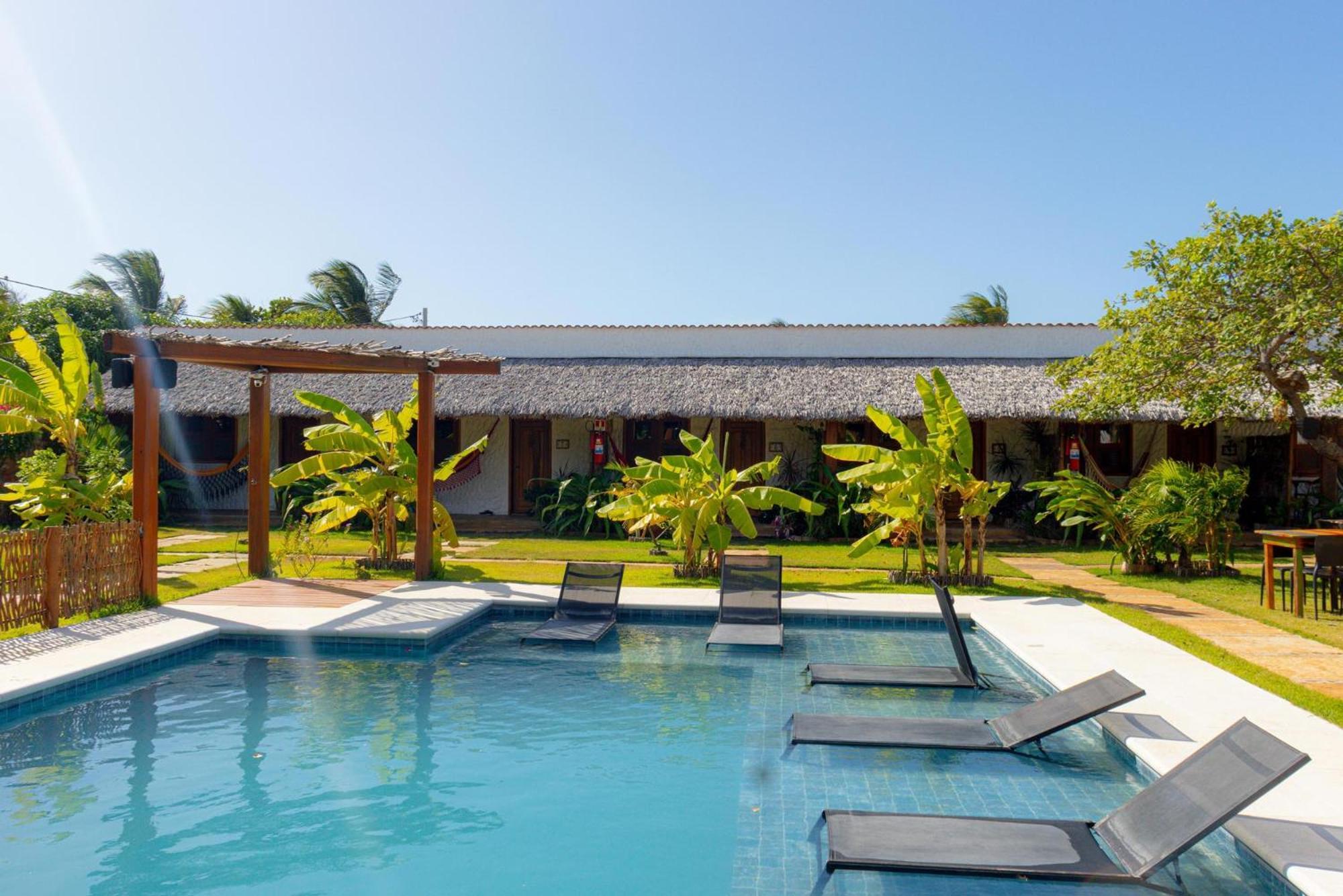 Rancharia Charme Beach Atins Bagian luar foto