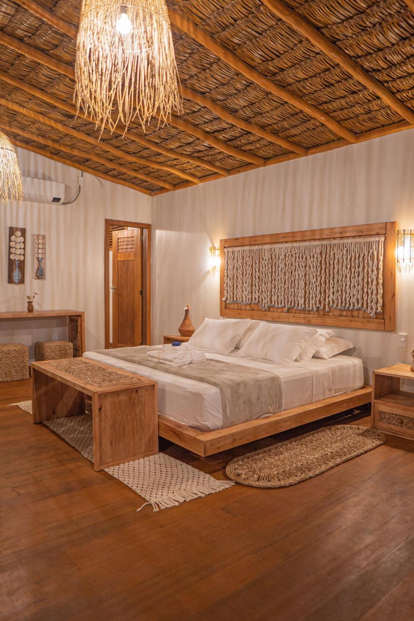 Rancharia Charme Beach Atins Bagian luar foto