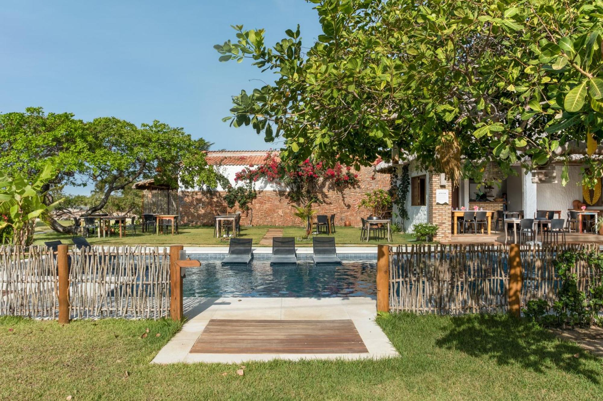Rancharia Charme Beach Atins Bagian luar foto